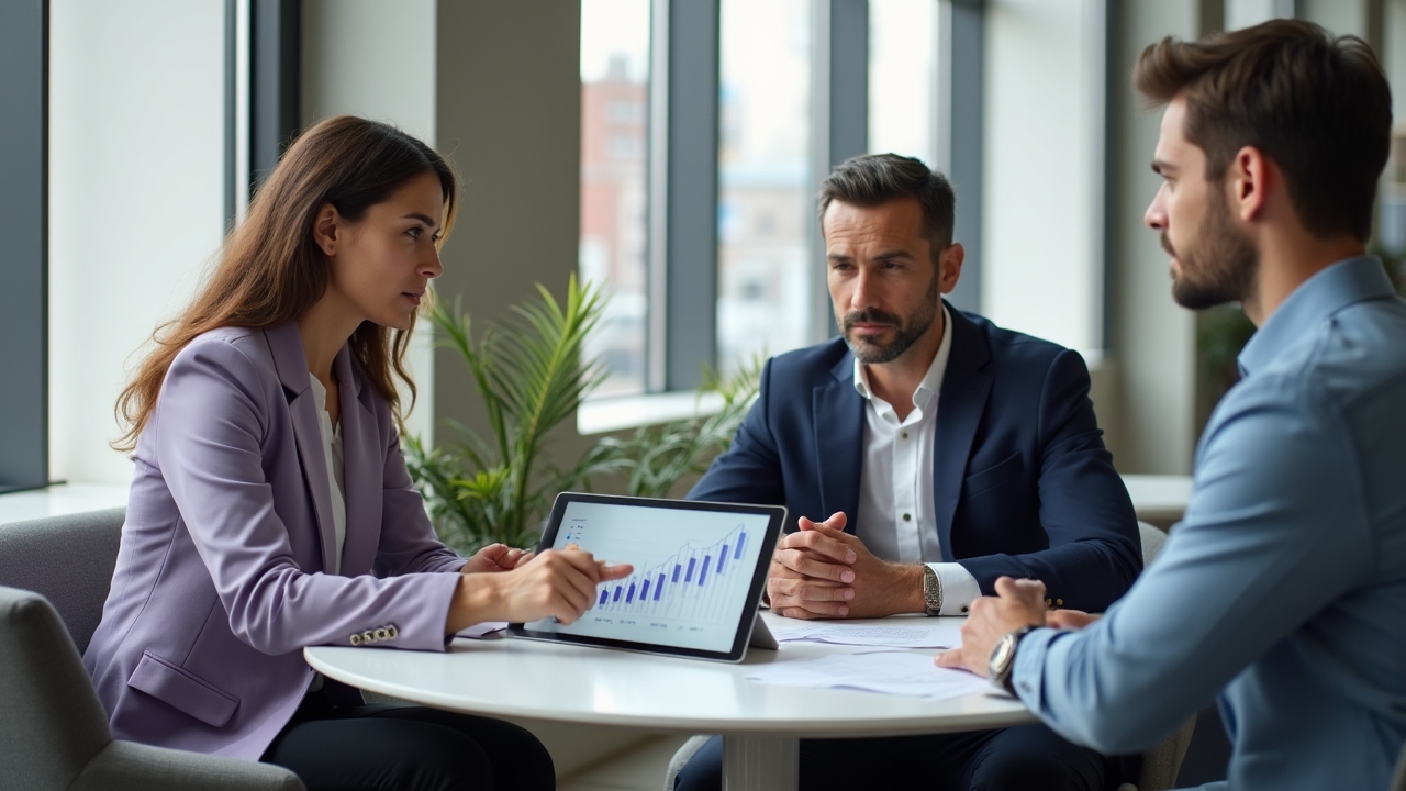 Consultation d'affaires professionnelle