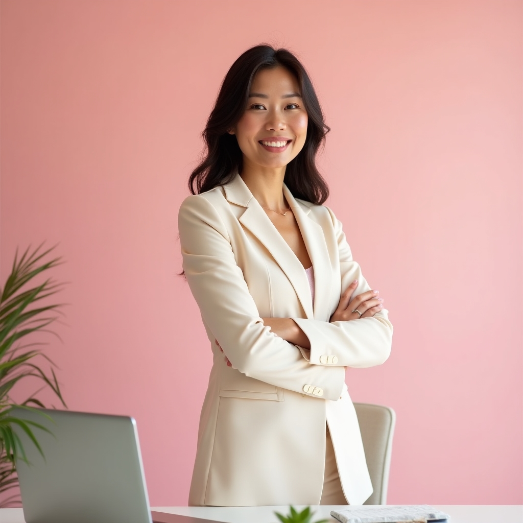 Portrait d'un entrepreneur satisfait